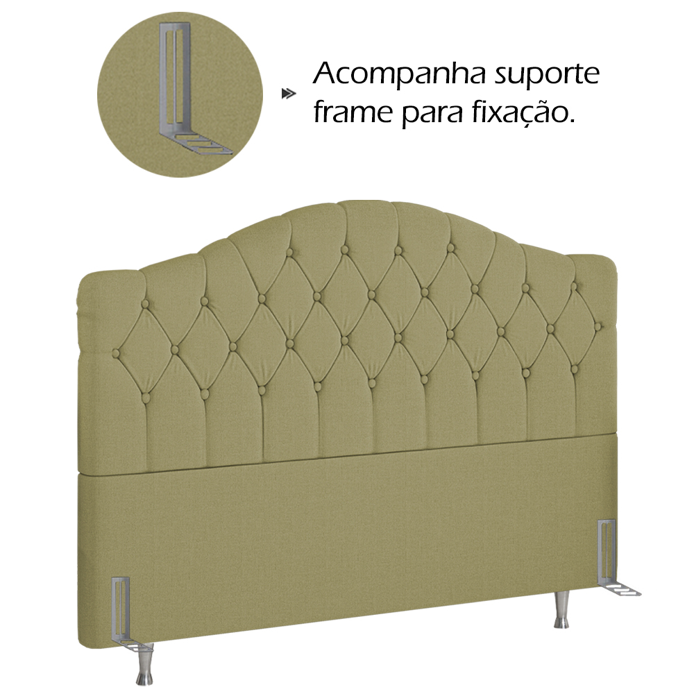 Cabeceira Queen 160 cm Room Linho SL 75 Peer