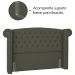 Cabeceira Queen 160 cm Valenn Linho SL 74 Peer
