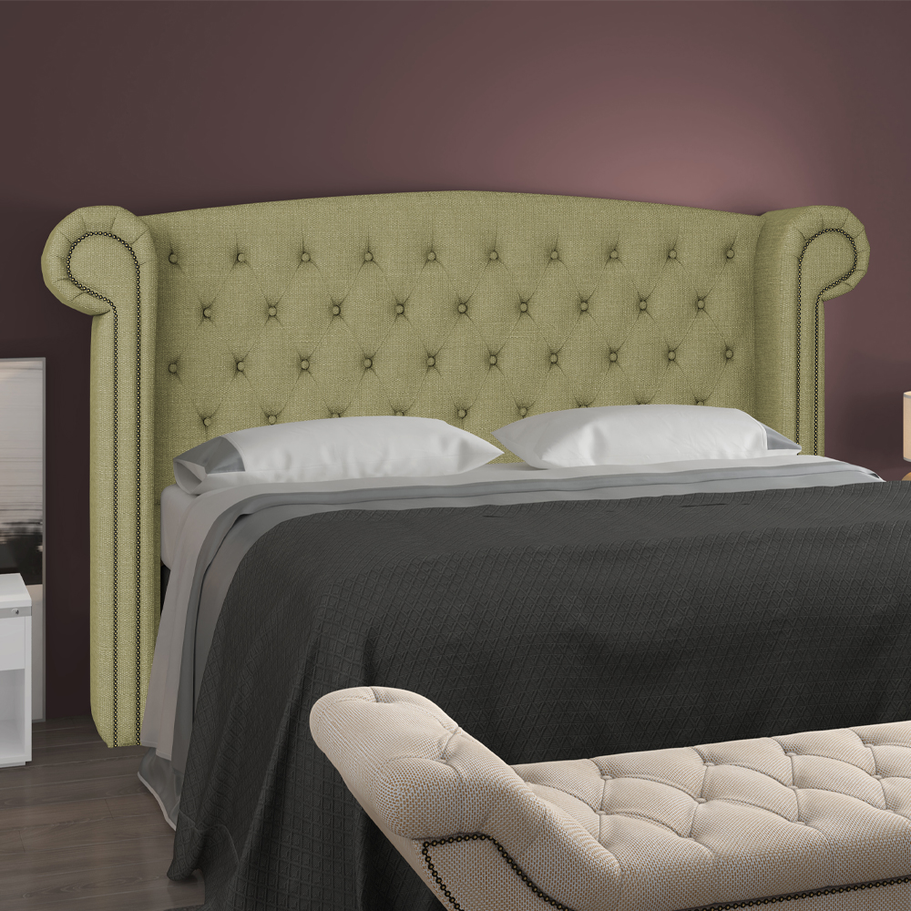 Cabeceira Queen 160 cm Valenn Linho SL 75 Peer
