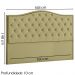 Cabeceira Queen 160 cm Vien Linho SL 75 Peer