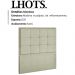 Cabeceira Solteiro 90 cm Lhots Linho SL 76 Peer