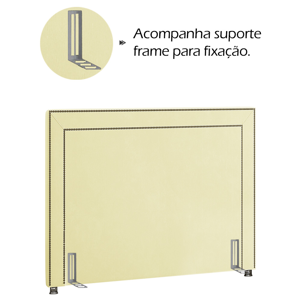 Cabeceira Solteiro 90 cm Mali Corano TCS 350 Peer