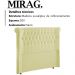Cabeceira Solteiro 90 cm Mirag Corano TCS 350 Peer