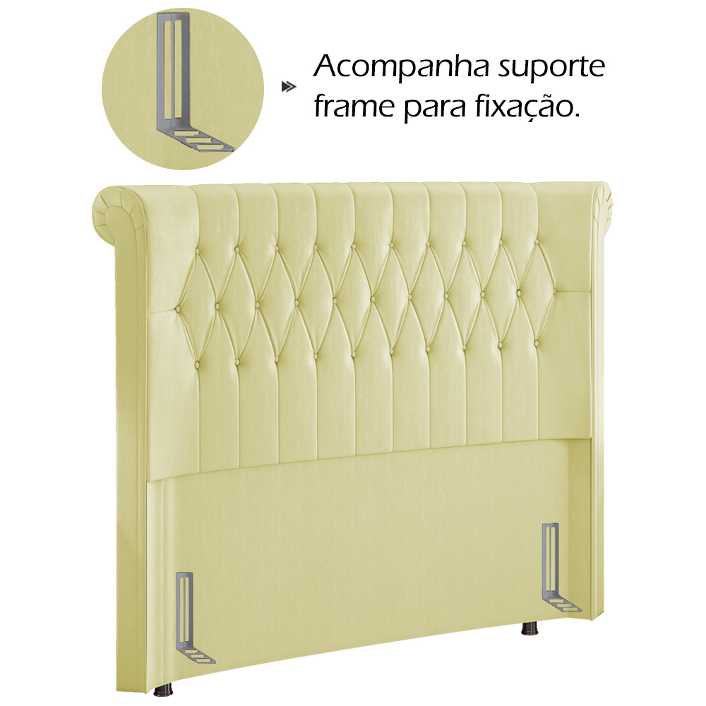 Cabeceira Solteiro 90 cm Mirag Corano TCS 350 Peer