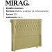 Cabeceira Solteiro 90 cm Mirag Corano TCS 355 Peer