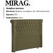 Cabeceira Solteiro 90 cm Mirag Corano TCS 357 Peer