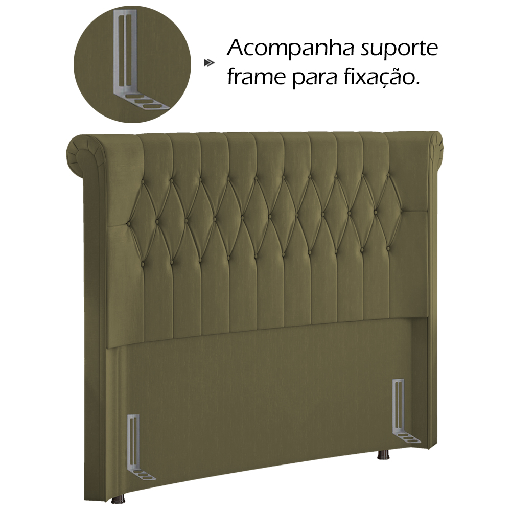 Cabeceira Solteiro 90 cm Mirag Corano TCS 357 Peer