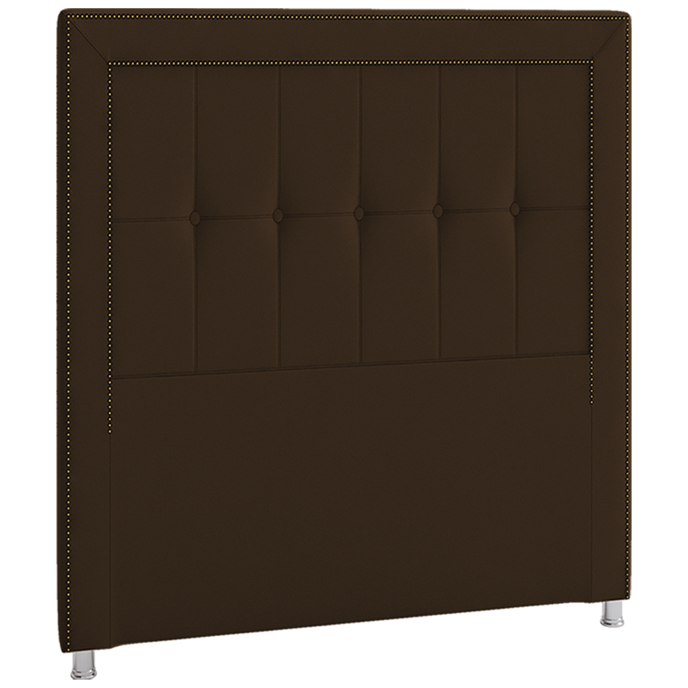Cabeceira Solteiro 90 cm Napoll Veludo SL 942 Peer
