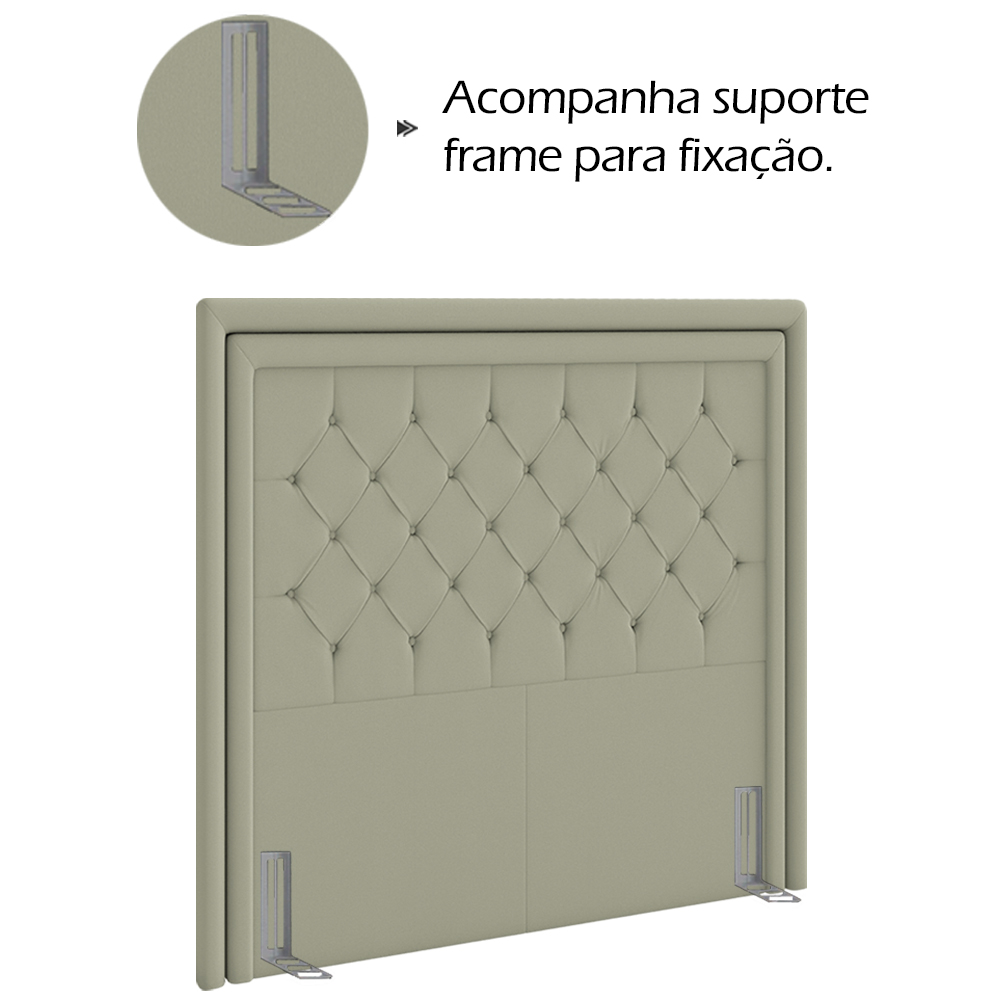 Cabeceira Solteiro 90 cm Padov Veludo SL 940 Peer