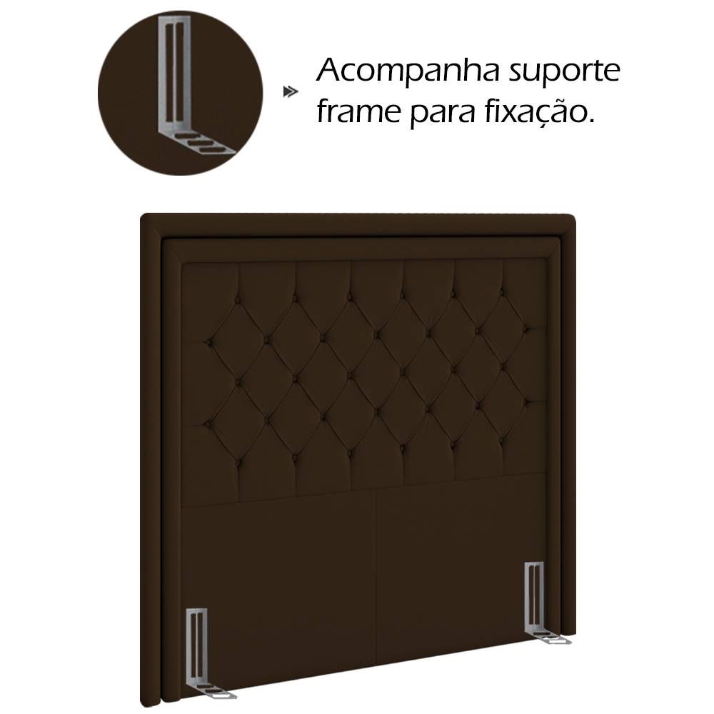 Cabeceira Solteiro 90 cm Padov Veludo SL 942 Peer