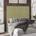 Cabeceira Solteiro 90 cm Priss Linho SL 75 Peer