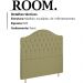 Cabeceira Solteiro 90 cm Room Linho SL 75 Peer