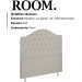 Cabeceira Solteiro 90 cm Room Linho SL 76 Peer
