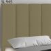 Cabeceira Solteiro 90 cm Sevill Veludo SL 945 Peer