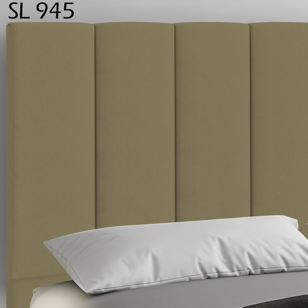 Cabeceira Solteiro 90 cm Sevill Veludo SL 945 Peer