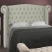 Cabeceira Solteiro 90 cm Valenn Linho SL 76 Peer