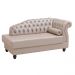 Chaise Estofada com Pés de Madeira Vega TCS-350 Branco - Perfan