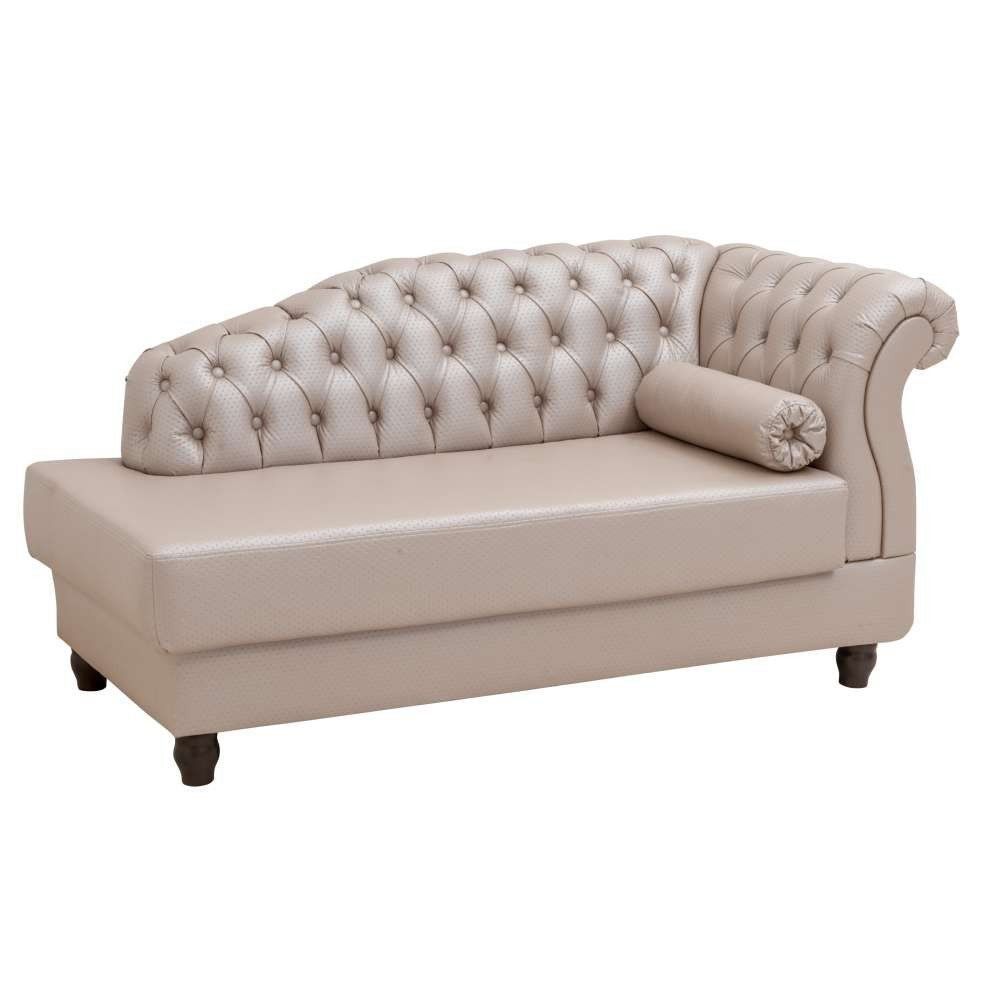 Chaise Estofada com Pés de Madeira Vega TCS-350 Branco - Perfan