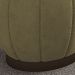 Kit 2 Puff Puf Para Sala Base Metal Chocolate Tull SL 945 Veludo Peer