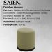 Kit 2 Puff Puf Para Sala Base Metal Preto Saien Linho SL 75 Peer