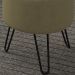 Kit 2 Puff Puf Para Sala Pes Metal Small Veludo SL 945 Peer