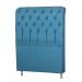 Cabeceira Domus 90 TCA-946 Veludo Azul Claro Perfan Móveis