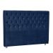Cabeceira Firenze 140 TCA-957 Veludo Azul Perfan Móveis
