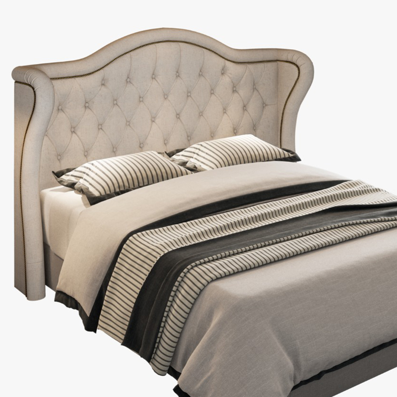 Cabeceira Mônaco 140 TCS-715 Linho Creme Perfan Móveis