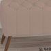 Puff Puf Para 100 cm Sala Pes Madeira Trit Veludo SL 949 Peer