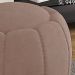 Puff Puf Para Sala Base Metal Chocolate Tull Veludo SL 949 Peer