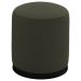 Puff Puf Para Sala Base Metal Preto Saien Linho SL 74 Peer