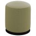 Puff Puf Para Sala Base Metal Preto Saien Linho SL 75 Peer