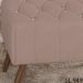 Puff Puf Para Sala Pes Madeira Trit Veludo SL 949 Peer