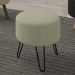 Puff Puf Para Sala Pes Metal Small Veludo SL 940 Peer