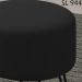 Puff Puf Para Sala Pes Metal Small Veludo SL 944 Peer