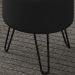 Puff Puf Para Sala Pes Metal Small Veludo SL 944 Peer