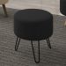 Puff Puf Para Sala Pes Metal Small Veludo SL 944 Peer