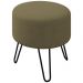 Puff Puf Para Sala Pes Metal Small Veludo SL 945 Peer