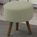 Puff Puf Para Sala Pes Palito Small Veludo SL 940 Peer