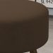 Puff Puf Para Sala Pes Palito Small Veludo SL 942 Peer