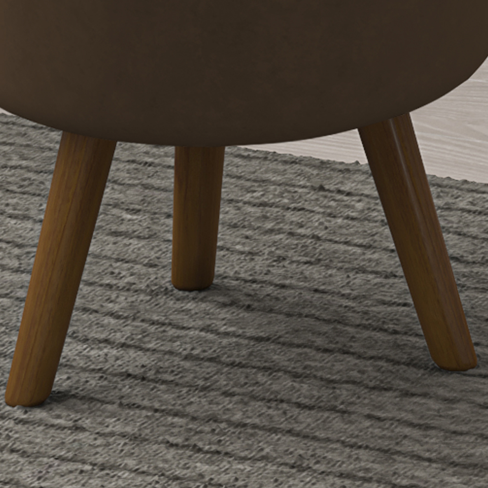 Puff Puf Para Sala Pes Palito Small Veludo SL 942 Peer