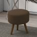 Puff Puf Para Sala Pes Palito Small Veludo SL 942 Peer