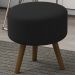 Puff Puf Para Sala Pes Palito Small Veludo SL 944 Peer