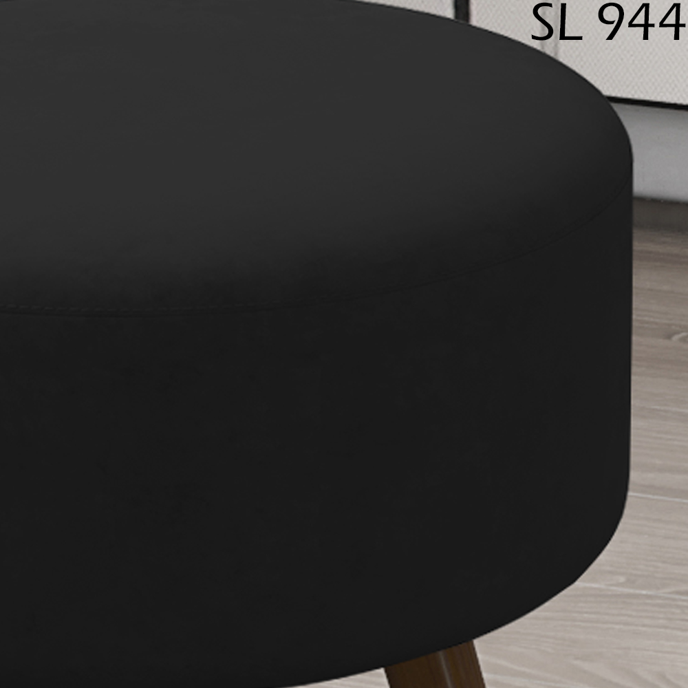 Puff Puf Para Sala Pes Palito Small Veludo SL 944 Peer