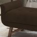 Puff Recamier 140 cm Pes Madeira Leville Veludo SL 942 Peer