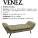 Puff Recamier 140 cm Pes Palito Venez Linho SL 75 Peer