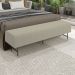 Puff Recamier 143 cm Pes Metal Baid Veludo SL 940 Peer