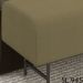 Puff Recamier 143 cm Pes Metal Baid Veludo SL 945 Peer