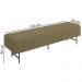 Puff Recamier 163 cm Pes Metal Baid Veludo SL 945 Peer