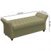 Recamier Calçadeira Bau 140 cm Pes MDF Ogeo Linho SL 75 Peer